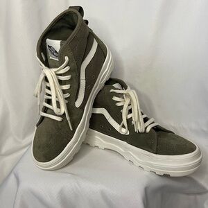 Vans Sentry SK8-Hi WC Kalamata Olive Green Women's 7.5 High Top Sneakers Boots